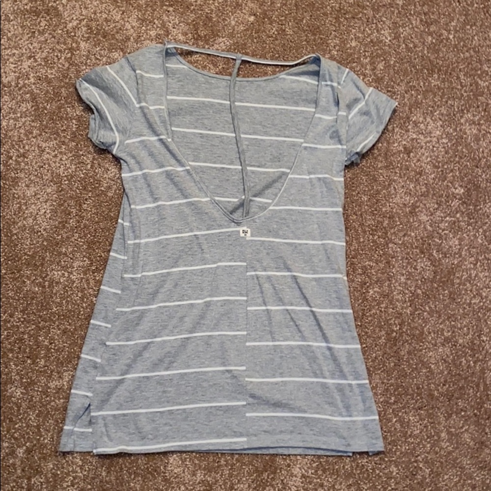 Billabong t-shirt dress with open back
